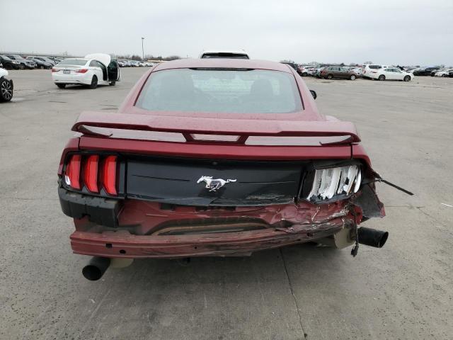 1FA6P8TH0J5127704 - 2018 FORD MUSTANG MAROON photo 6