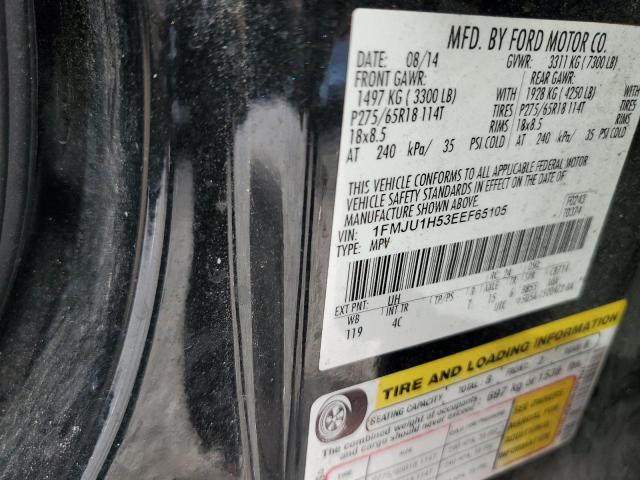 1FMJU1H53EEF65105 - 2014 FORD EXPEDITION XLT BLACK photo 13