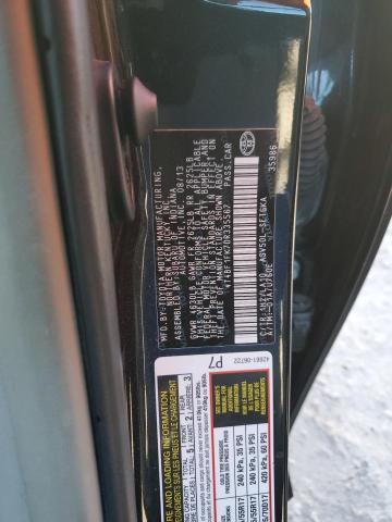4T4BF1FK7DR335567 - 2013 TOYOTA CAMRY L CHARCOAL photo 12