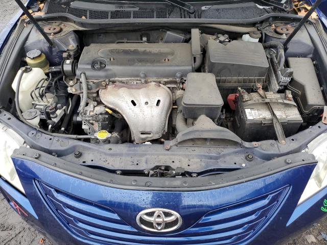 4T1BE46K87U055465 - 2007 TOYOTA CAMRY CE BLUE photo 11