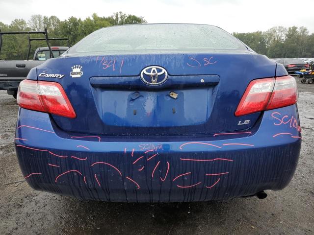 4T1BE46K87U055465 - 2007 TOYOTA CAMRY CE BLUE photo 6