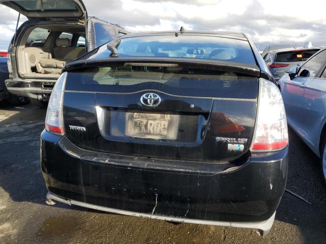 JTDKB20U677674043 - 2007 TOYOTA PRIUS BLACK photo 6