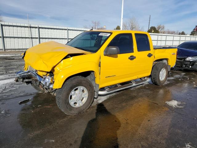 1GTDT136658220508 - 2005 GMC CANYON YELLOW photo 1