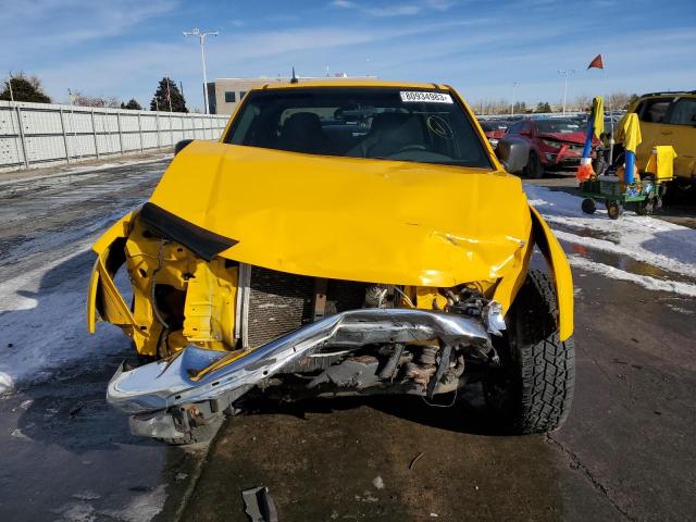 1GTDT136658220508 - 2005 GMC CANYON YELLOW photo 5