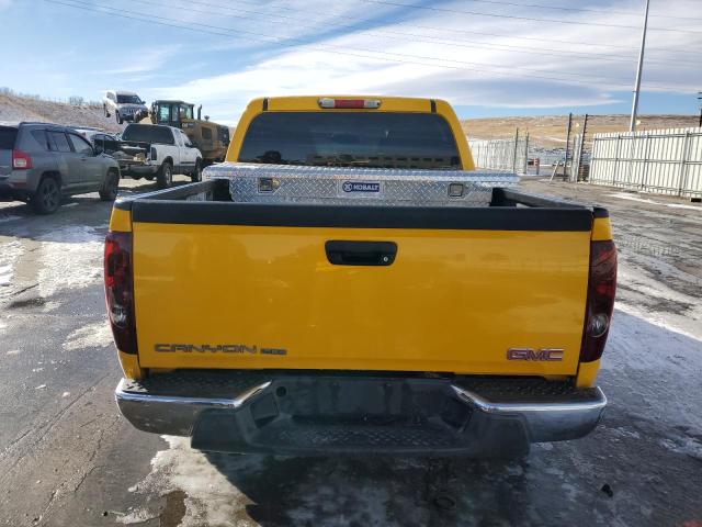 1GTDT136658220508 - 2005 GMC CANYON YELLOW photo 6