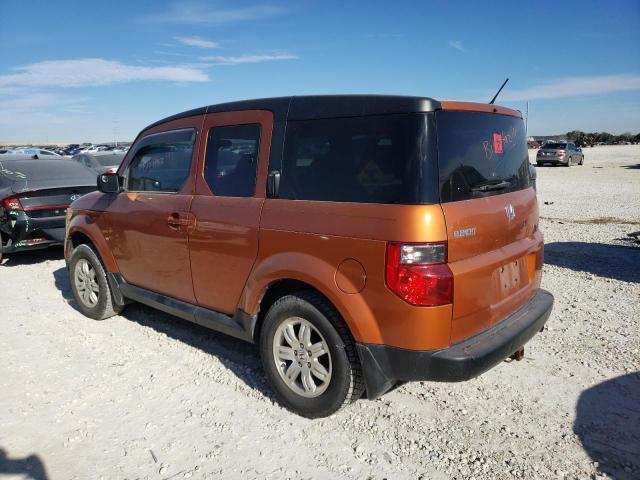 5J6YH28757L000782 - 2007 HONDA ELEMENT EX ORANGE photo 2