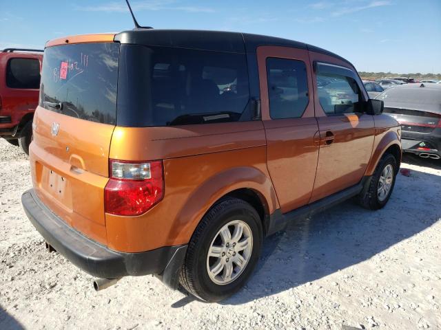 5J6YH28757L000782 - 2007 HONDA ELEMENT EX ORANGE photo 3