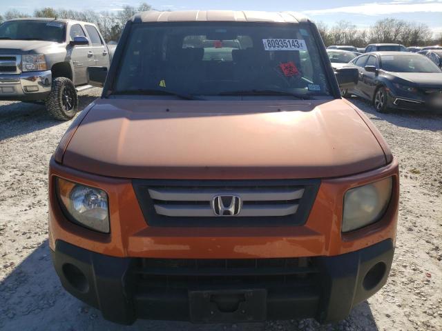 5J6YH28757L000782 - 2007 HONDA ELEMENT EX ORANGE photo 5