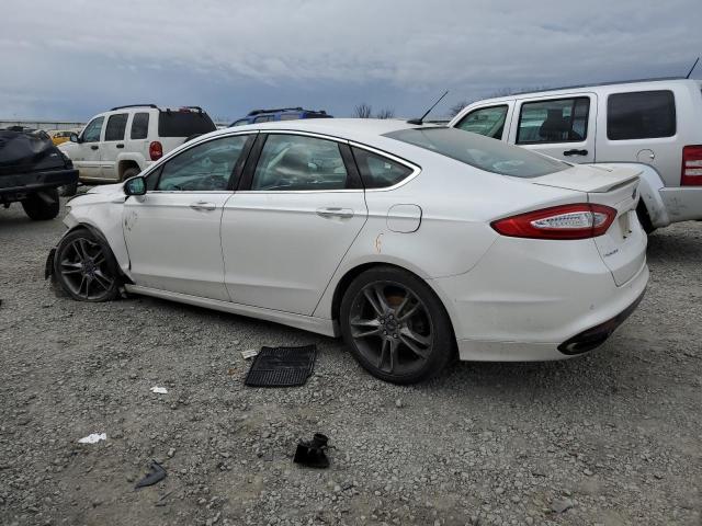 3FA6P0K97ER102376 - 2014 FORD FUSION TITANIUM WHITE photo 2