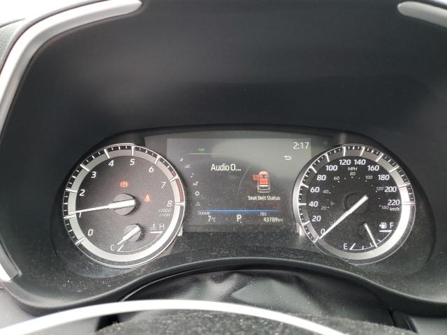 5TDGZRBH5NS576571 - 2022 TOYOTA HIGHLANDER XLE GRAY photo 9