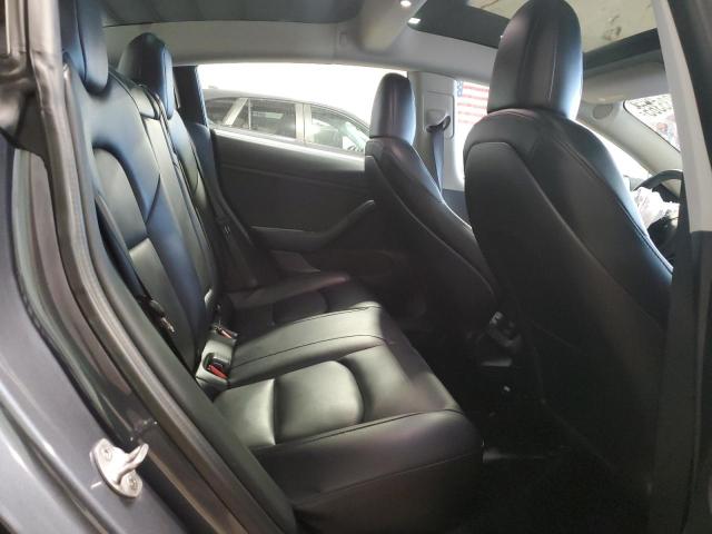5YJ3E1EA6NF102191 - 2022 TESLA MODEL 3 CHARCOAL photo 10