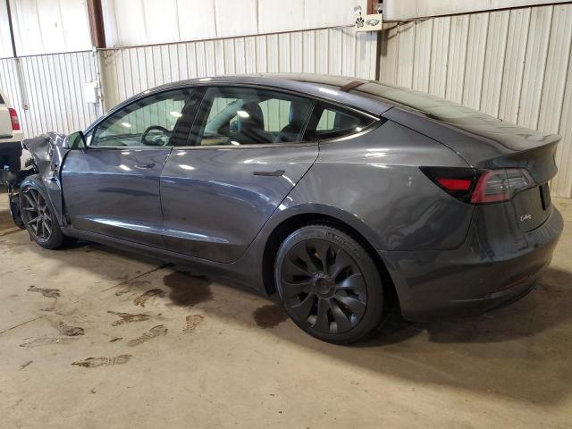 5YJ3E1EA6NF102191 - 2022 TESLA MODEL 3 CHARCOAL photo 2