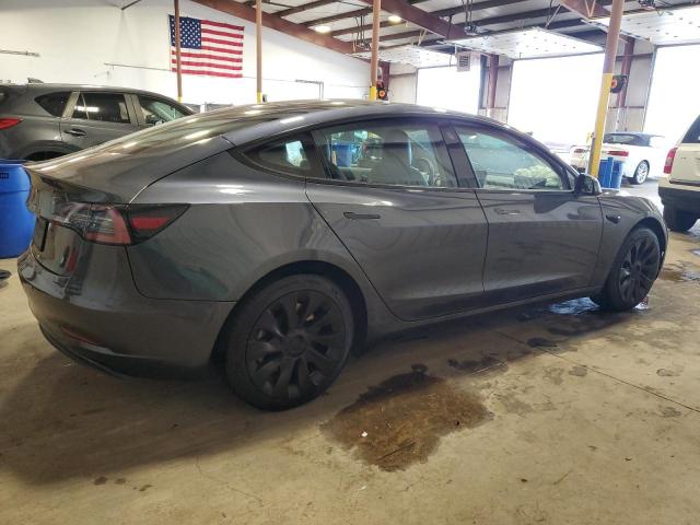 5YJ3E1EA6NF102191 - 2022 TESLA MODEL 3 CHARCOAL photo 3