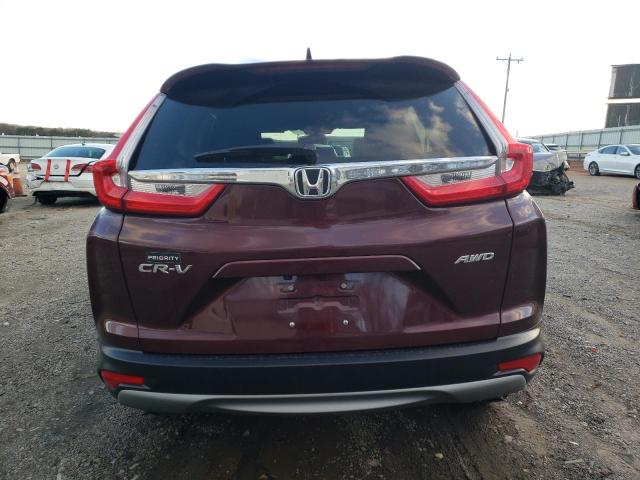 5J6RW2H57KL028777 - 2019 HONDA CR-V EX BURGUNDY photo 6