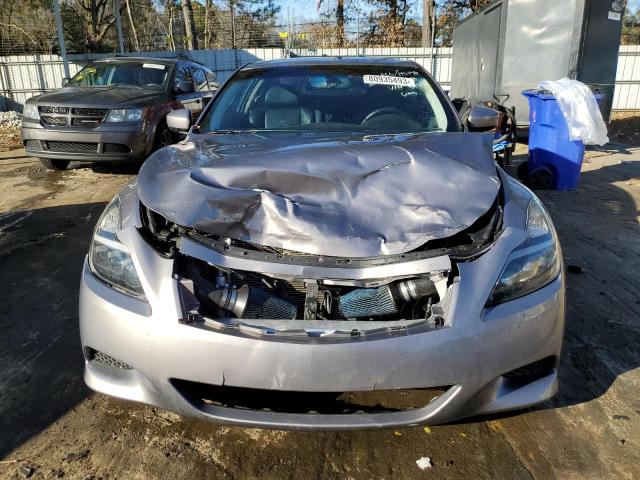 JNKCV64E48M106140 - 2008 INFINITI G37 BASE SILVER photo 5