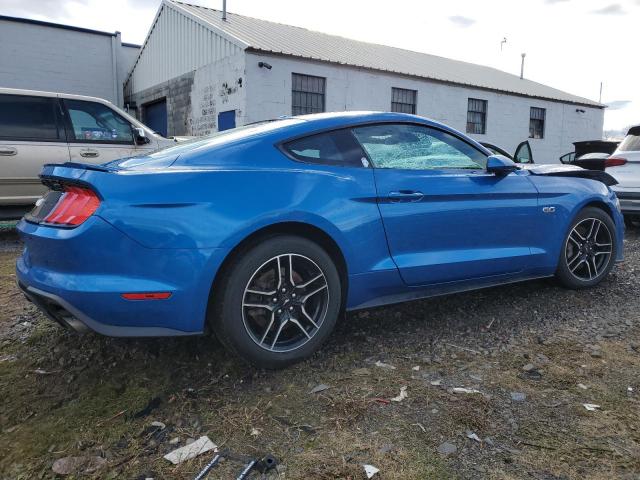 1FA6P8CF4K5203697 - 2019 FORD MUSTANG GT BLUE photo 3