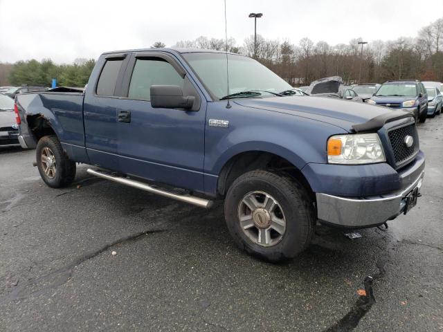 1FTRX14WX6FA97303 - 2006 FORD F150 BLUE photo 4