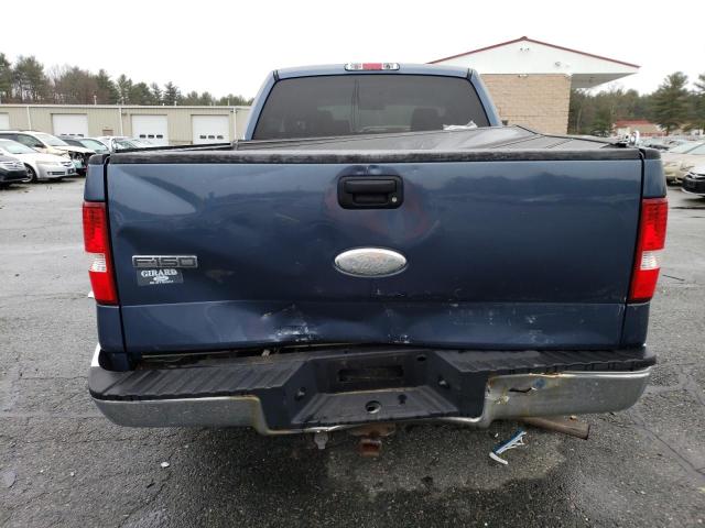 1FTRX14WX6FA97303 - 2006 FORD F150 BLUE photo 6