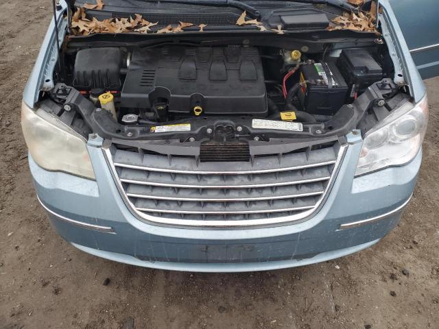 2A4RR6DX2AR149728 - 2010 CHRYSLER TOWN & COU LIMITED TEAL photo 11