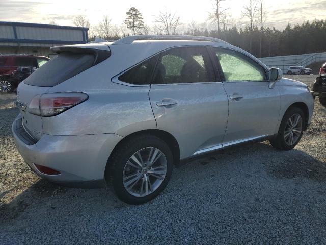 2T2ZK1BA5FC179109 - 2015 LEXUS RX 350 SILVER photo 3