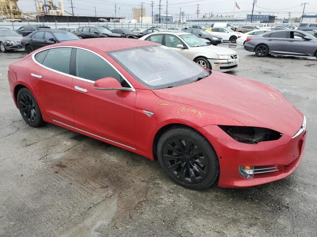 5YJSA1E22GF131447 - 2016 TESLA MODEL S წითელი ფოტო 4