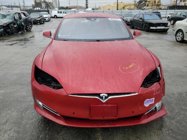 5YJSA1E22GF131447 - 2016 TESLA MODEL S წითელი ფოტო 5