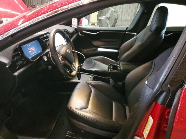 5YJSA1E22GF131447 - 2016 TESLA MODEL S წითელი ფოტო 7