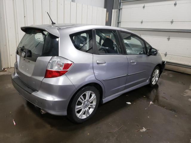 JHMGE88499S045475 - 2009 HONDA FIT SPORT SILVER photo 3