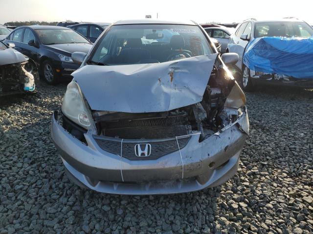 JHMGE88499S045475 - 2009 HONDA FIT SPORT SILVER photo 5