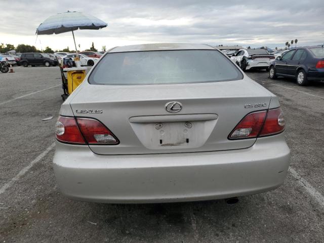 JTHBA30G745016238 - 2004 LEXUS ES 330 SILVER photo 6