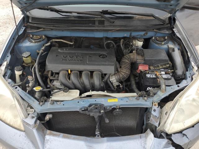 2T1KR32E97C660899 - 2007 TOYOTA COROLLA MA XR BLUE photo 11