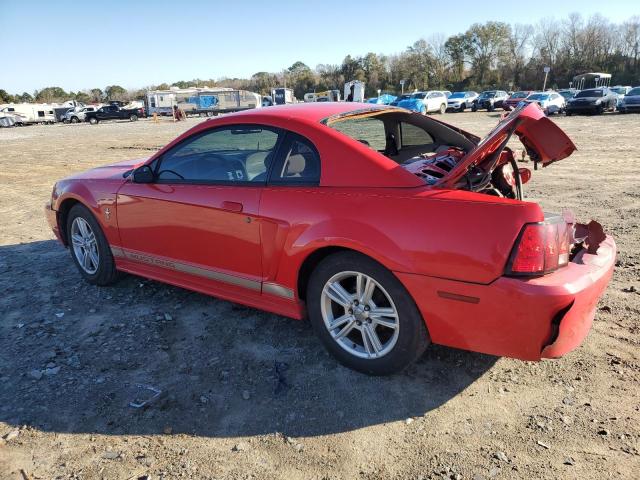 1FAFP40482F239303 - 2002 FORD MUSTANG RED photo 2