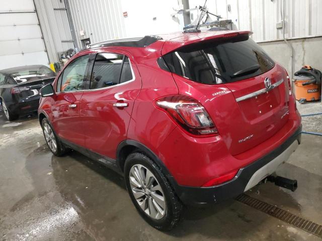KL4CJASB8JB715381 - 2018 BUICK ENCORE PREFERRED 红色 照片 2