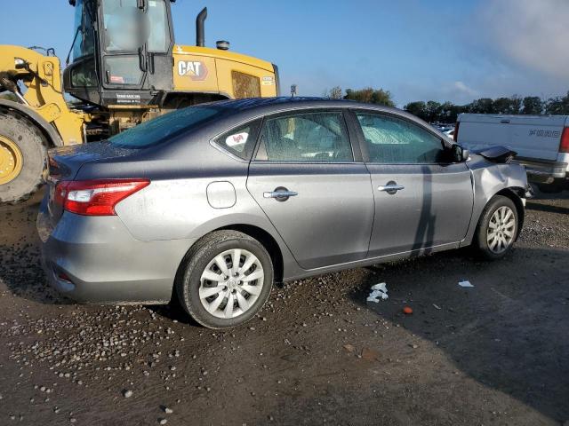 3N1AB7APXKY350993 - 2019 NISSAN SENTRA S GRAY photo 3