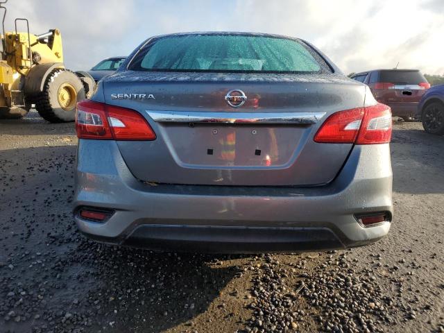 3N1AB7APXKY350993 - 2019 NISSAN SENTRA S GRAY photo 6