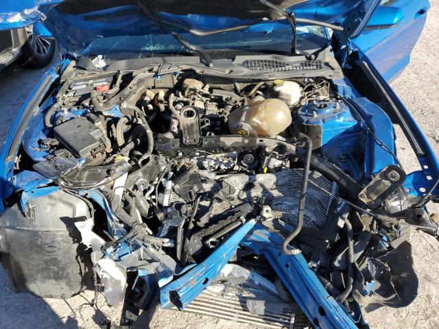 1FA6P8TH6K5180490 - 2019 FORD MUSTANG BLUE photo 11