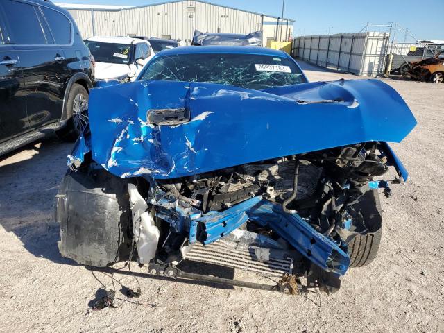1FA6P8TH6K5180490 - 2019 FORD MUSTANG BLUE photo 5