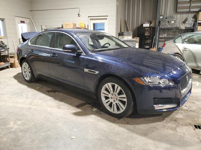 SAJBJ4EVXJCY55551 - 2018 JAGUAR XF PREMIUM BLUE photo 4