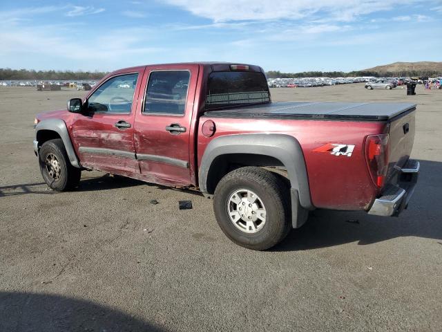 1GCDT13E278184214 - 2007 CHEVROLET COLORADO BURGUNDY photo 2