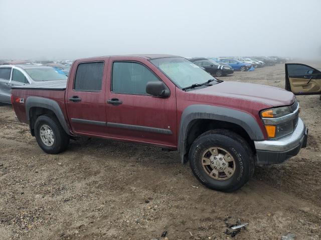 1GCDT13E278184214 - 2007 CHEVROLET COLORADO BURGUNDY photo 4