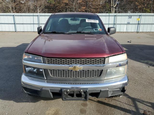 1GCDT13E278184214 - 2007 CHEVROLET COLORADO BURGUNDY photo 5