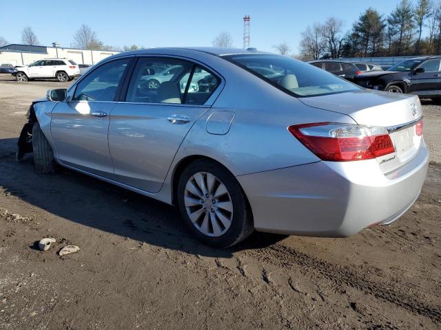 1HGCR2F82DA188873 - 2013 HONDA ACCORD EXL SILVER photo 2