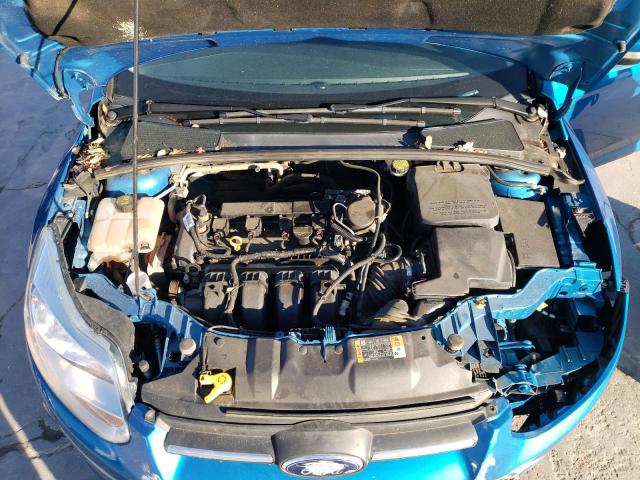 1FADP3K21EL311705 - 2014 FORD FOCUS SE BLUE photo 11