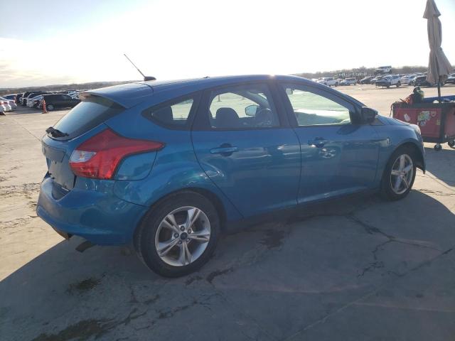 1FADP3K21EL311705 - 2014 FORD FOCUS SE BLUE photo 3