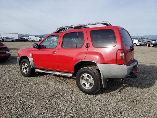 5N1ED28Y0YC574653 - 2000 NISSAN XTERRA XE RED photo 2