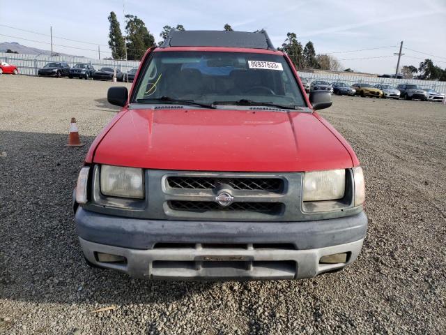 5N1ED28Y0YC574653 - 2000 NISSAN XTERRA XE RED photo 5