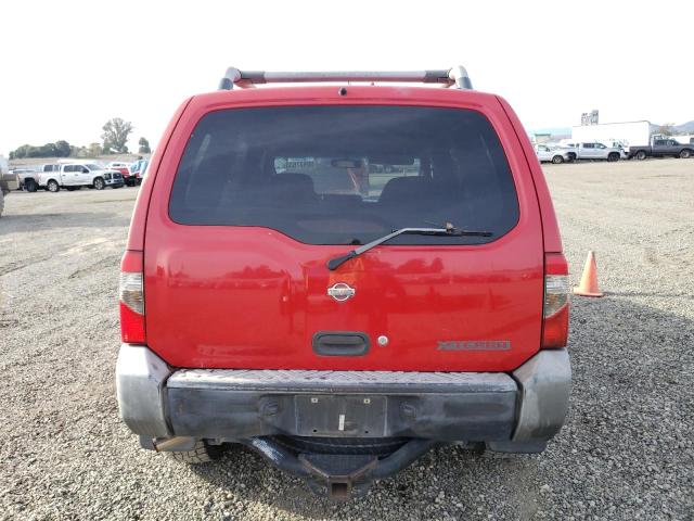 5N1ED28Y0YC574653 - 2000 NISSAN XTERRA XE RED photo 6