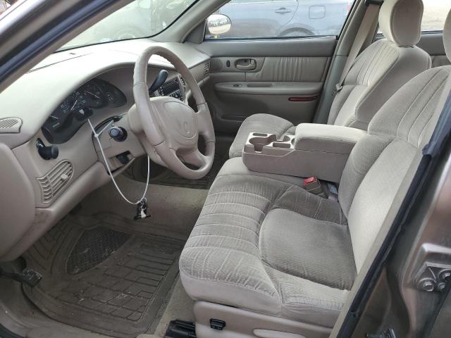 2G4WS52J321264565 - 2002 BUICK CENTURY CUSTOM BEIGE photo 7