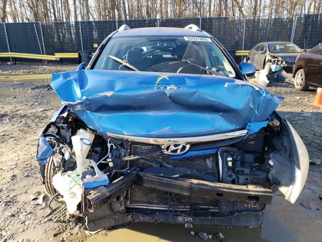 KMHDC8AE5BU093350 - 2011 HYUNDAI ELANTRA TO GLS BLUE photo 5