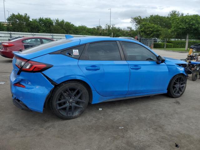 19XFL2H81NE012874 - 2022 HONDA CIVIC SPORT ლურჯი ფოტო 3